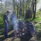Grill już uruchomiony 2015.05.03. Zadworne