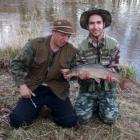 I piękne zwieńczenie ostatniej niedzieli, czyli brzana 2,45 kg, 62 cm