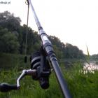 wędzisko JAXON MONOLITH XT-CARP, 3,60m i c.w. 3 lbs, do którego podpiąłem tej samej...