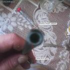 Tu dla porównania włożyłem jedną część sekcji w drugą. Na końcu ma coś koło1,4 mm...