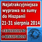 21-31 Sierpień 2014 Ebro Hiszpania