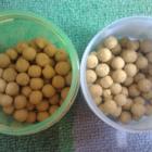 Stosowane przezemnie kulki 10 mm.
Scopex-tiger nuts oraz pineaple-squid
