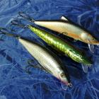 Typowe twitchbaity - Salmo Skinner, Salmo Pike 16SR, Salmo Warrior Crank