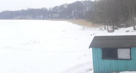 Plaża w Tuczy,widok z prawej strony.