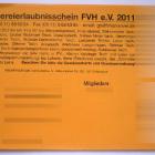 Fischereierlaubnisschein