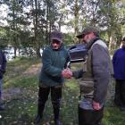 Na czwartym miejscu Stasiu Kuczer zawody o największą rybę j. Chłodnego 07.10.12r.