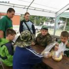 Zawodnicy po przyjeździe do Beeskow