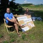 Organizatorzy (od lewej):
Bogdan Trzeciakiewicz, Tomasz Sarwiński