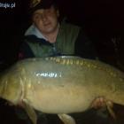 pierwsza dwucyfrówka - 14,50 kg na kulkę Gold Carp Baits