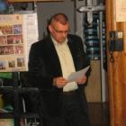 Rafał Kryszewski przedstawia protokół komisji rewizyjnej koła.
