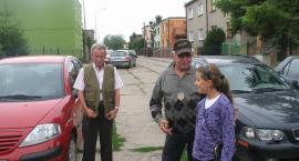 Jasiu i Włodek z wnuczką