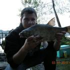 Poranny leszcz na 2 rosówki 42cm