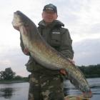 13,50kg - Zadowolony Adam jego pierwszy sum w życiu !!