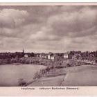 Widok jeziora w kierunku miasta z 1925r.