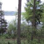 widok ze skarpy na północno - zachodnim brzegu