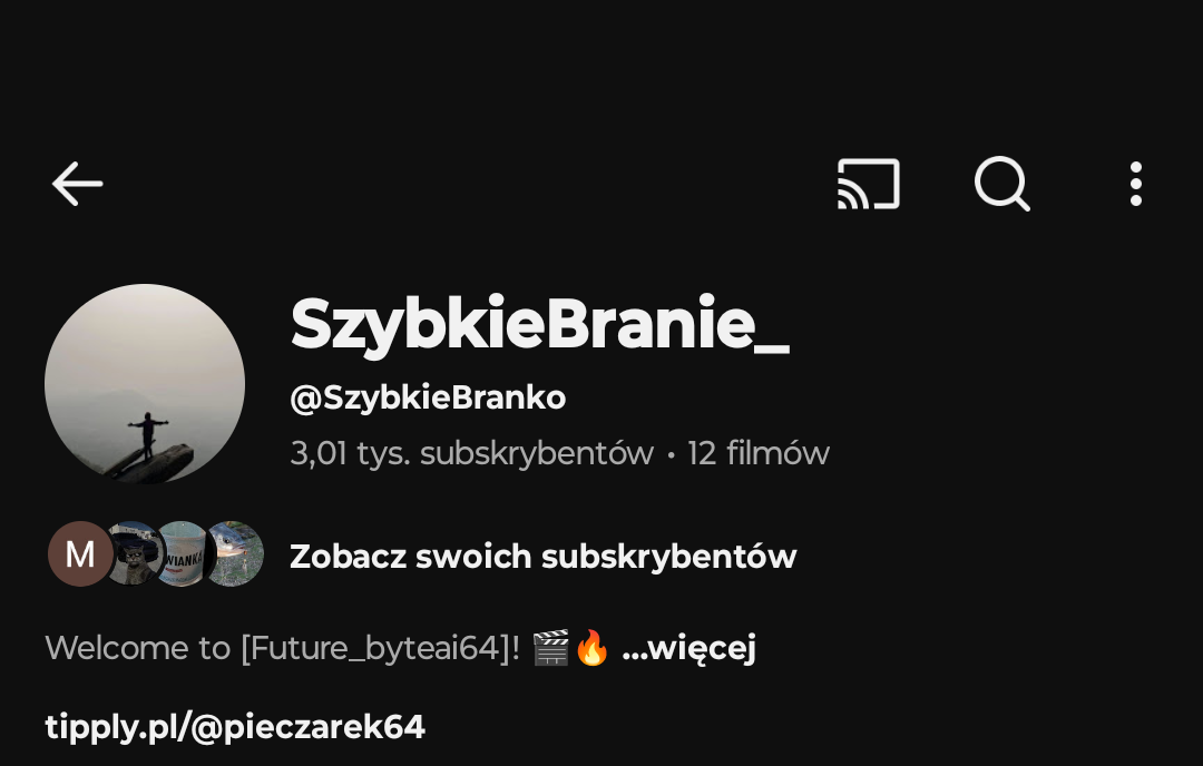 Konkurs o wafters oraz przynenty na kanale...